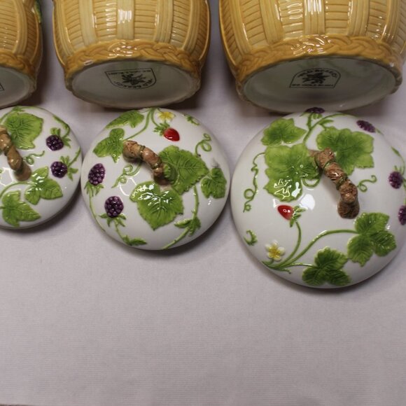 Wild Berries (Multicolor) Canister & Lids  by JAY WILLFRED - Picture 10 of 16